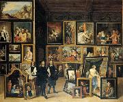    David Teniers La Vista del Archidque Leopoldo Guillermo a su gabinete de pinturas. China oil painting reproduction